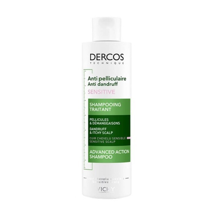 Vichy Dercos Anti Dandruff Sensitive Scalp Sulphate Free Shampoo 200ml