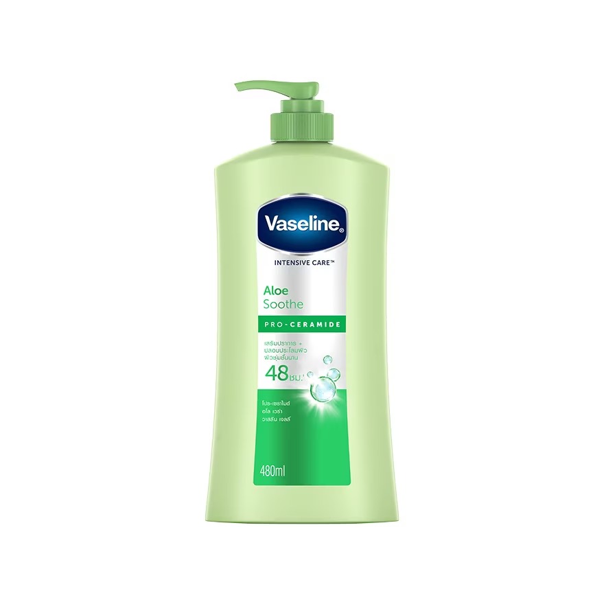 Vaseline Intensive Care Pro Ceramide Aloe Soothe Lotion 480ML