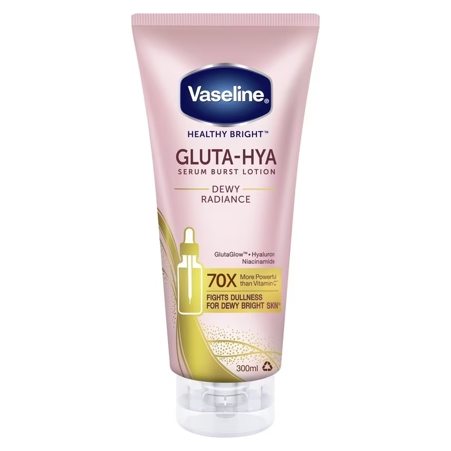 VASELINE GLUTA HYA DEWY RADIANCE SERUM BURST LOTION 290ML