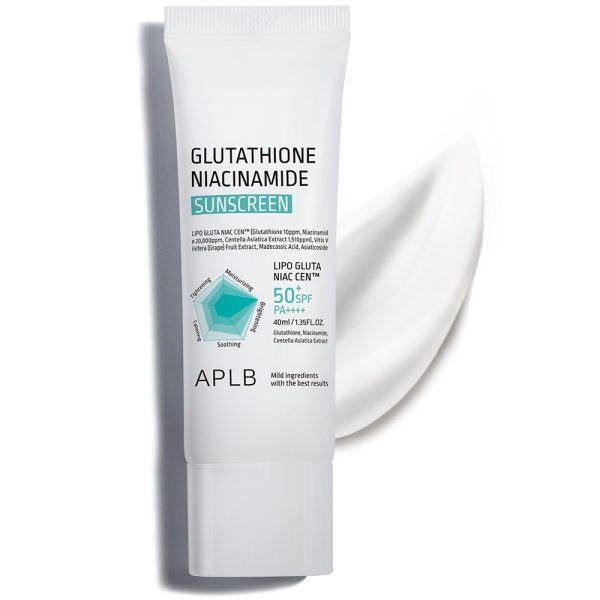 APLB Glutathione Niacinamide Sunscreen SPF50 PA 40ml