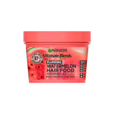 Garnier Ultimate Blends Plumping Watermelon Hair Food 400ml